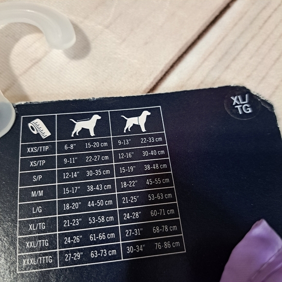 Nautica Pet XL Reversable Light Purple Lined Sherpa Dog Jacket - Picture 5 of 7